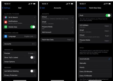 Електронні листи не відображаються на iPhone? Ось що робити