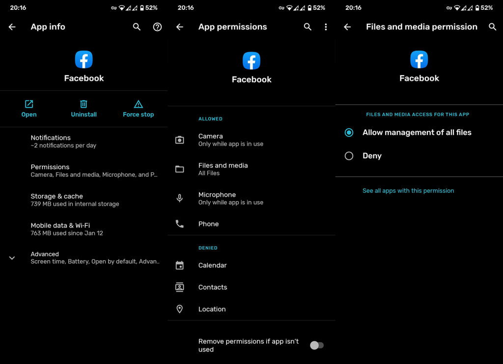 Oprava: Aplikácia Facebook sa v systéme Android stále zastavuje