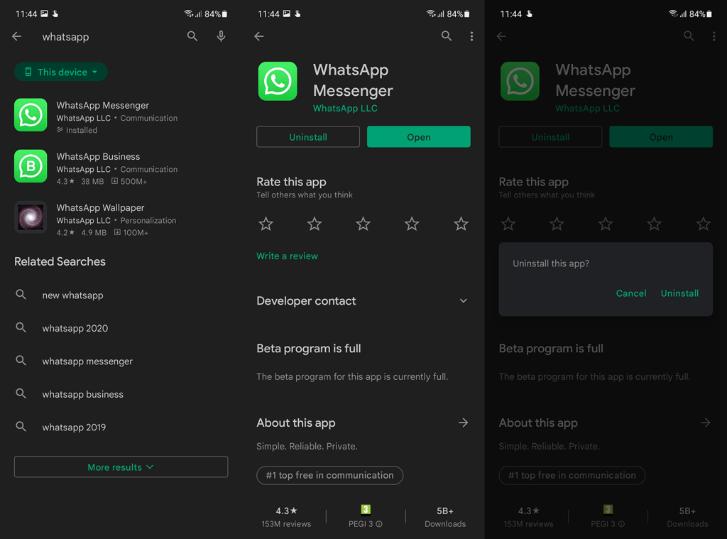 Kan du inte se kontaktstatus WhatsApp?  Kontrollera dessa lösningar