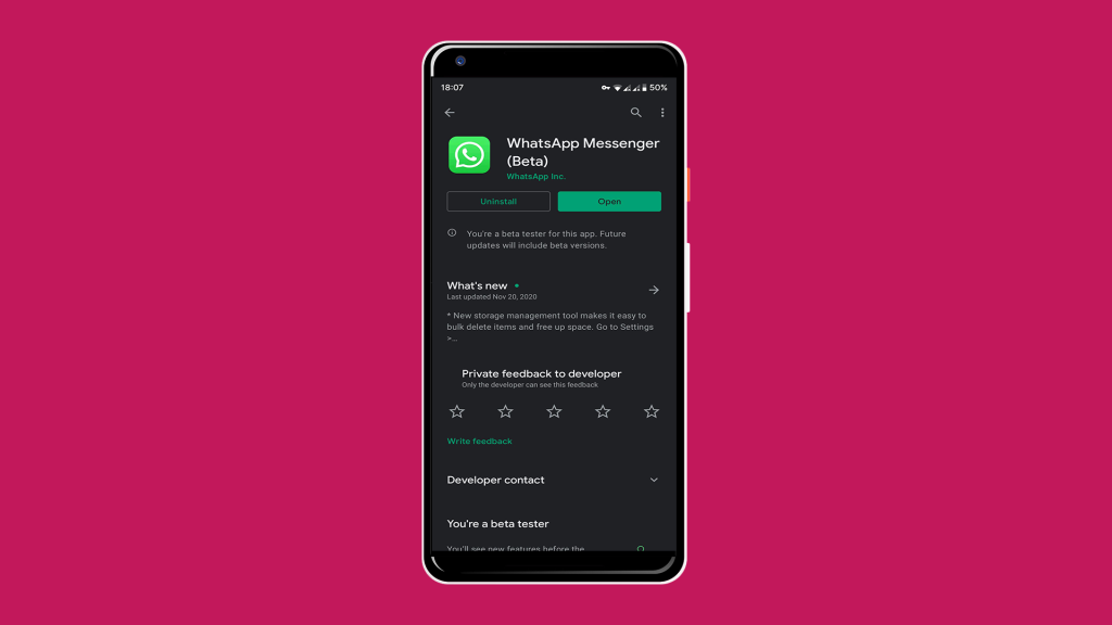 Fix: WhatsApp vil ikke sende filer på Android