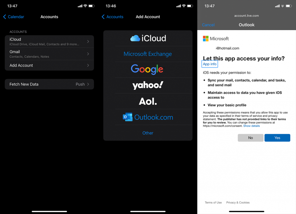 Календар Outlook не синхронізується з iPhone (ВИРІШЕНО)