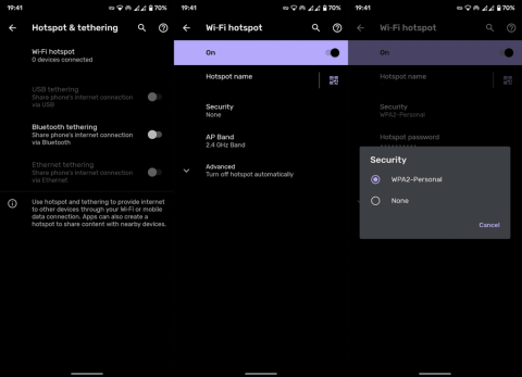Korjaus: Hotspot ei toimi Androidissa