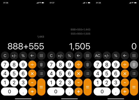 Kuinka nähdä iPhone-laskimen historia