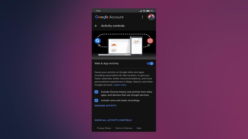 Jak smazat historii Google Assistant na Androidu