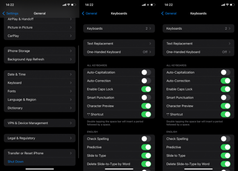 Korjaus: Automaattinen korjaus ei toimi iPhonessa