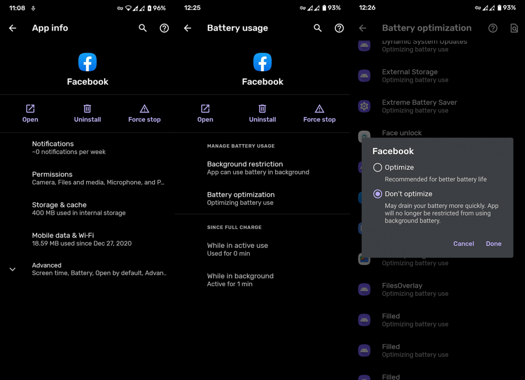 Oprava: Oznámení z Facebooku nefungují na Androidu