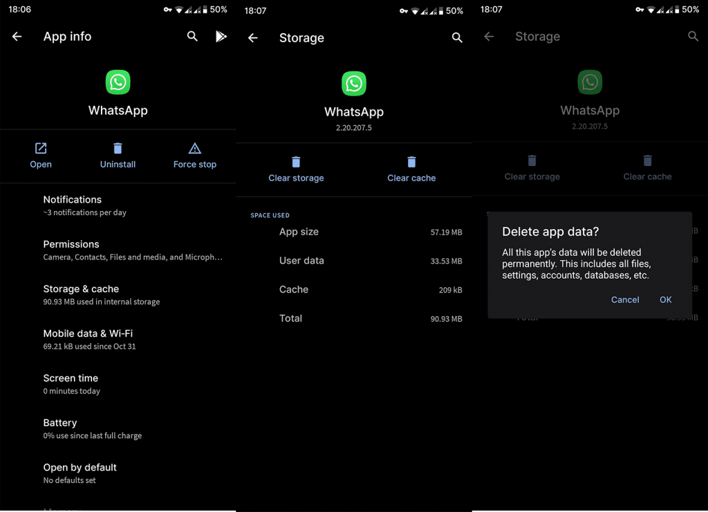 Nem tud biztonsági másolatot készíteni a WhatsApp alkalmazásról a Google Drive-ra?  Íme, mit kell tenni