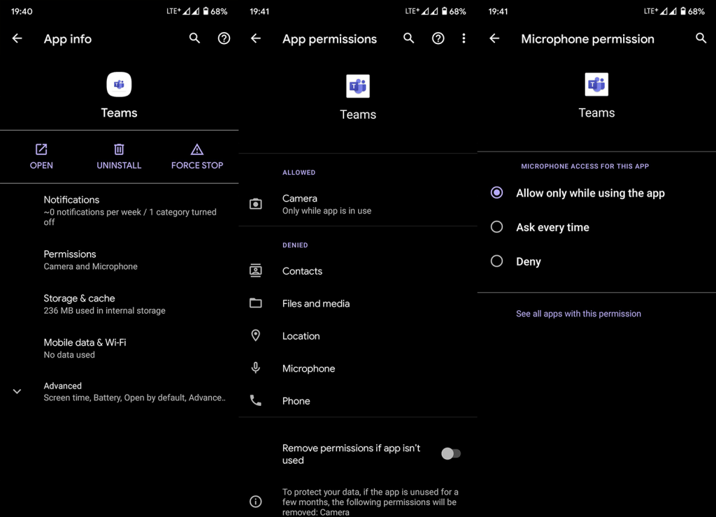 Oprava: Mikrofón Microsoft Teams nefunguje