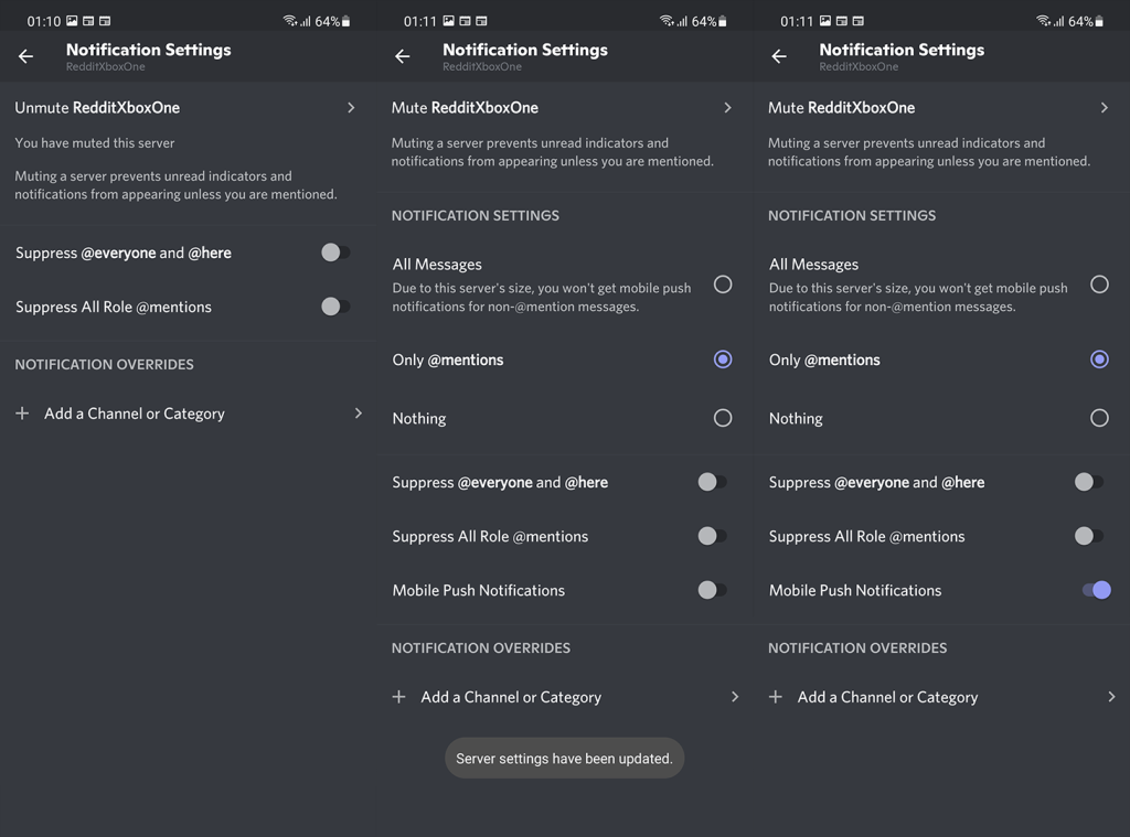 Oprava: Discord push notifikace nefungují