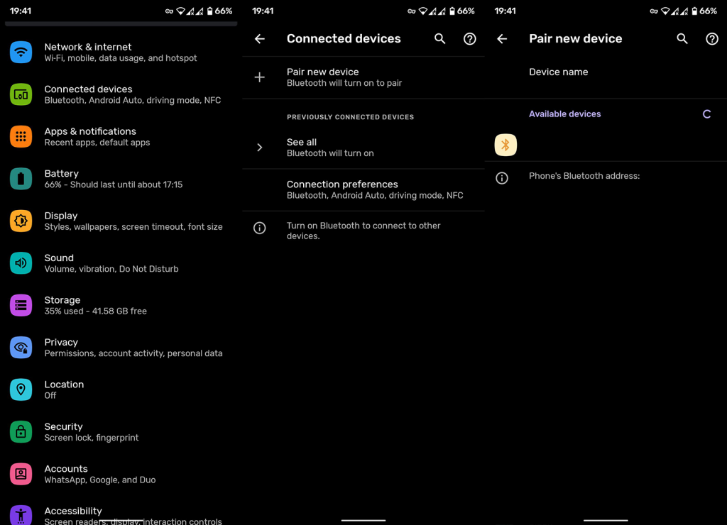 Fix: Android-telefon paras inte ihop med Bluetooth-hörlurar