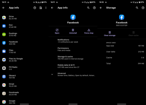 Facebookin Android-sovellus kaatuu? Näin voit korjata sen