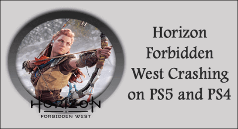 FIKSET: Horizon Forbidden West Crashing på PS5 og PS4