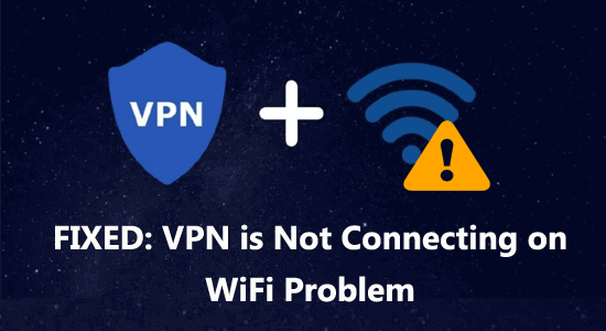 FIGYELMEZTETÉS: A VPN nem csatlakozik WiFi-n Probléma