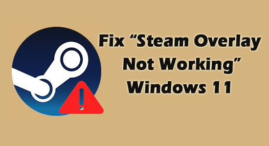 10 korrigeringar för "Steam Overlay Fungerar inte" Windows