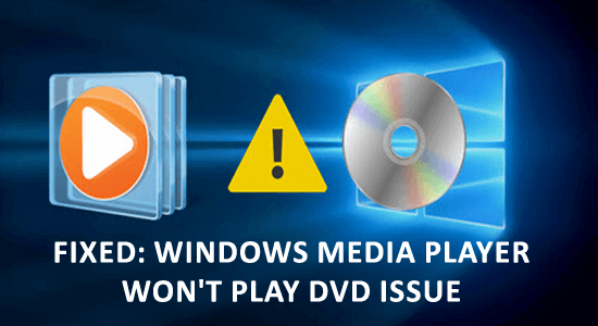 FIXAT: Windows Media Player kommer inte att spela DVD-problem