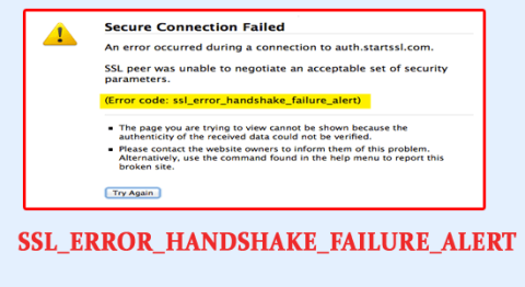 SSL_ERROR_HANDSHAKE_FAILURE_ALERT hibakód: 7 egyszerű javítás