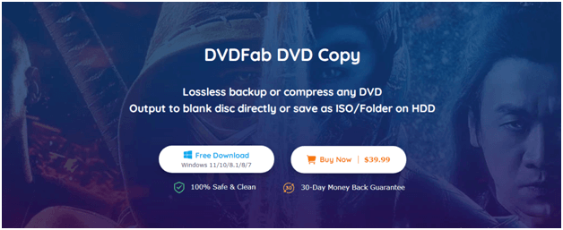 Beste DVD Copy-programvare – DVDFab DVD Copy