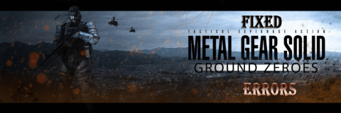 [OPRAVENÉ] Hra Metal Gear Solid V Ground Zeroes sa nespúšťa, uzávierka, padá, chyby a ďalšie