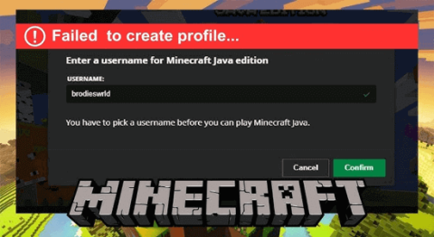 Не вдалося створити профіль Minecraft? Виправте 9 простими способами