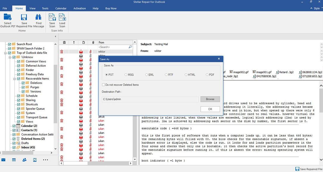 Gjennomgang av Stellar Repair for Outlook