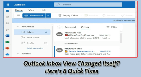 Перегляд папки Вхідні Outlook змінився? Ось як отримати перегляд за замовчуванням