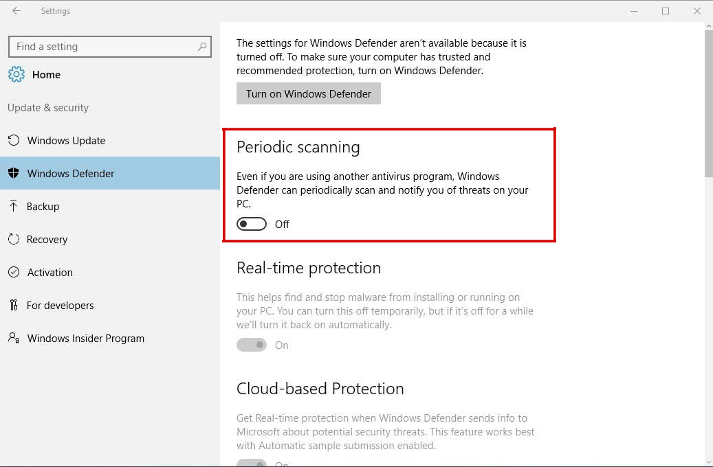 Короткий посібник: виправлення коду помилки Windows Defender 0x8050800c у Windows 10