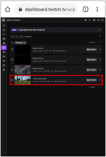 Hvordan gemmer man livestreams på Twitch?  [FORKLART]