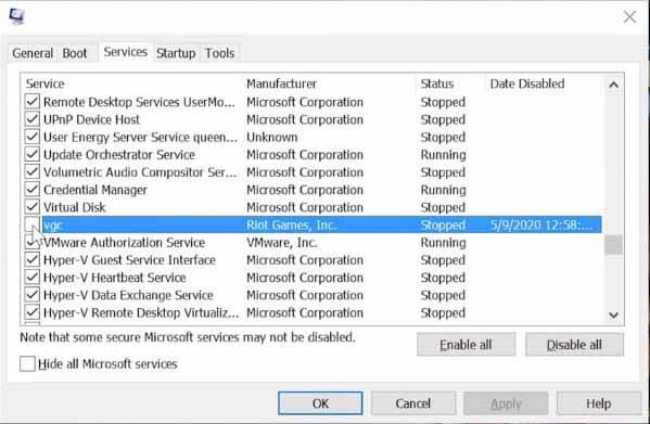 Van 1067 Error Valorant v systéme Windows 11 a 10 – 8 RÝCHLE OPRAVY