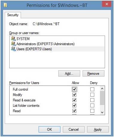 Mi az a $WINDOWS.~BT & $WINDOWS mappa?  Törölhetem