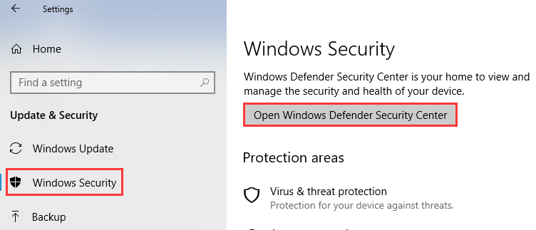 Gyors útmutató: A Windows Defender 0x8050800c hibakód javítása Windows 10 rendszeren