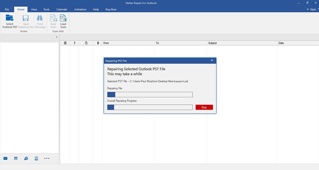 Gjennomgang av Stellar Repair for Outlook