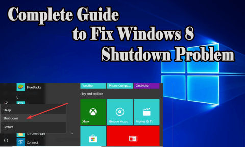 Teljes útmutató a Windows 8 leállítási problémáinak megoldásához