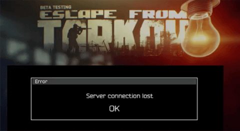 9 korrigeringar för Serveranslutning förlorad i Escape from Tarkov