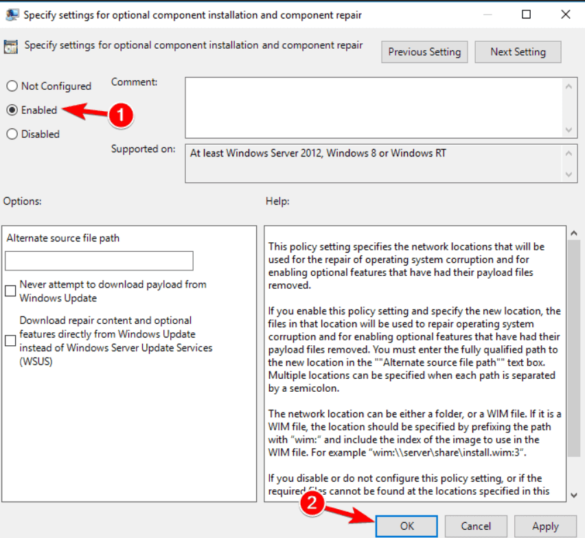 8 korrigeringar för kan inte installera .NET Framework 3.5