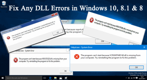 [11 sätt] Fixa DLL-fel eller saknade DLL-filer i Windows 10 och 11