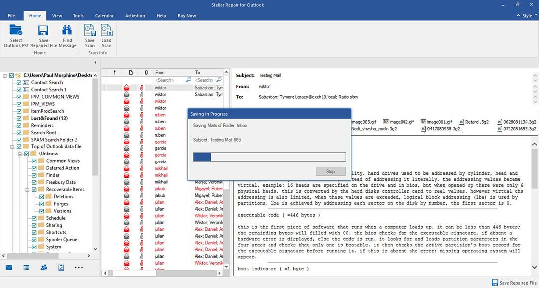 Огляд Stellar Repair для Outlook
