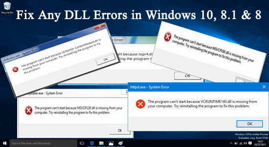 [11 способів] Виправити помилки DLL або проблеми з відсутніми файлами DLL у Windows 10 і 11