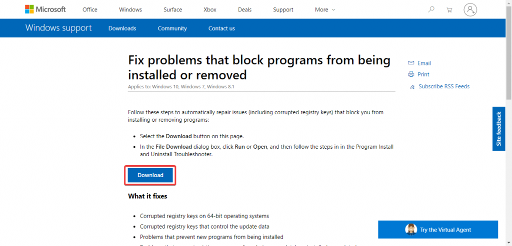 [JAVÍTOTT] A Windows Installer nem működik hibája a Windows 10 rendszerben