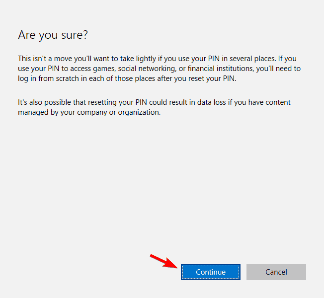 [FAST] PIN-kod fungerar inte i Windows 10