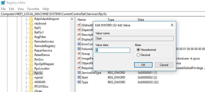 [FIXAT] RPC-servern är inte tillgänglig 0x800706ba