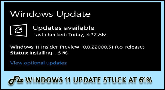 Виправлено оновлення Windows 11, яке застрягло на 61% [9 ПЕРЕВІРЕНИХ СПОСОБІВ]