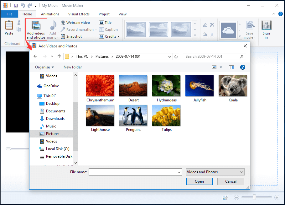 Åtgärda Windows Movie Maker som inte visar video Windows 10 [DETALJERAD GUIDE]