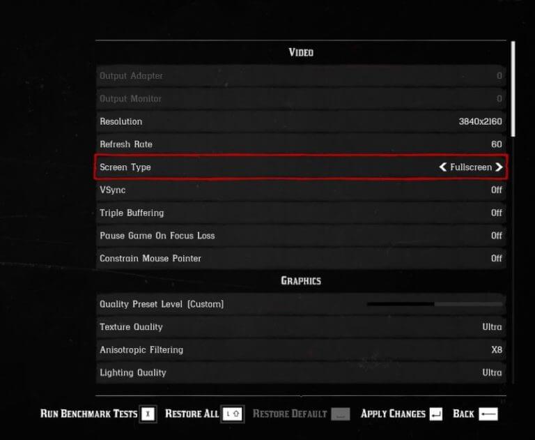 Red Dead Redemption 2 на весь екран не працює [6 ВИПРАВЛЕНЬ]