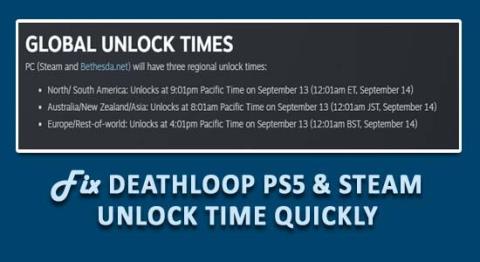 Javítsa ki gyorsan a Deathloop PS5 és a Steam feloldási idejét