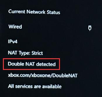 [RETTET] Dobbel NAT oppdaget feil på Xbox One