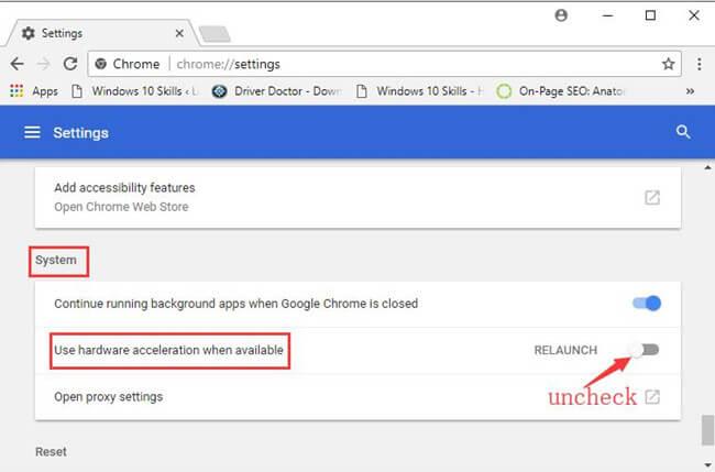 6 швидких налаштувань для усунення високого використання процесора Google Chrome Windows 10