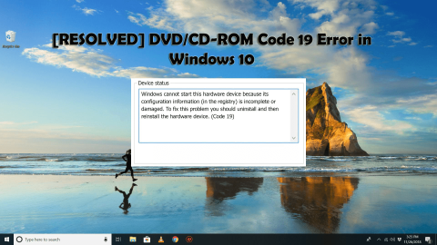 [MEGOLDVA] 19-es kódú DVD/CD-ROM hiba a Windows 10 rendszerben