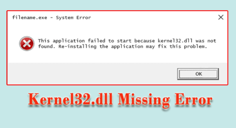 Виправлення помилки Kernel32.dll Missing or Not Found у Windows 10 [ПОКРОКОВИЙ ПОСІБНИК]