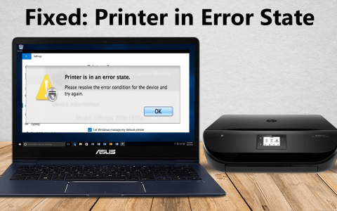RETTET: Printer i fejltilstand [HP, Canon, Epson, Zebra & Brother]
