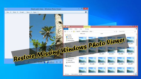 [Vyřešeno] Jak obnovit chybějící Windows Photo Viewer ve Windows 10?